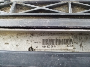 Mercedes Benz GLS 166 (2015–2019) Radiator set and its parts - 2