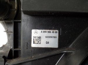 Mercedes Benz GLS 166 (2015–2019) Radiator set and its parts - 4