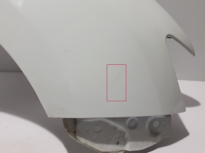 Dacia Logan II (2012–2026) Front fender 631000142R - 4