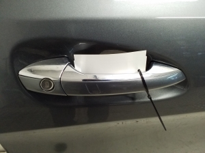 Mercedes Benz GLS 166 (2015–2019) Front door and its parts - 2