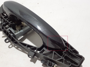 BMW X3 G01 (2017–2026) Front door external opening handle and its details - 4