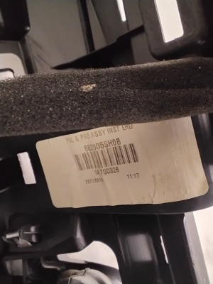NISSAN Leaf II (2017–2026) Dashboard 682005SH0B - 3