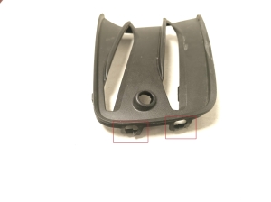 Volkswagen Golf VIII (2019–2026) Front bumper lower grille 5H0853665P - 2