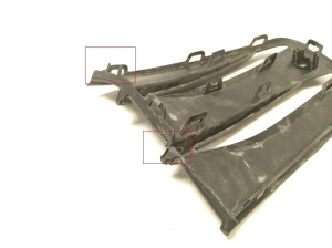 Volkswagen Golf VIII (2019–2026) Front bumper lower grille 5H0853665P - 6