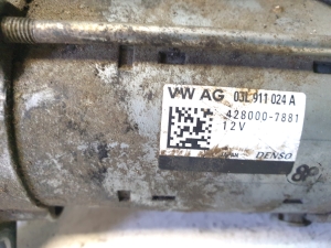 AUDI Q5 (2008–2017) Starter 03L911024A - 2