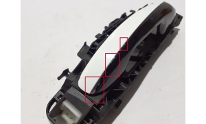 Mercedes Benz AMG GT AMG GT X290 (2018–2026) Front door external opening handle and its details - 5