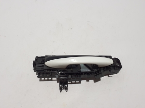   Rear side door exterior handle and its parts  -  