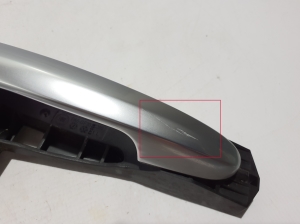 FIAT 500L (2012–2018) Rear side door exterior handle and its parts - 3