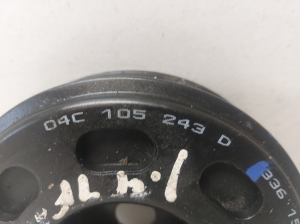 AUDI A4 B9 (2015–2026) Poulie de vilebrequin 04C105243D - 2