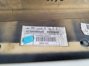 Mercedes Benz SL-Class 230 (2001–2012) Schwellerverkleidung außen A2306980454 - 2