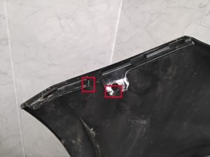 Ford Mondeo V (2014–2018) Front bumper DS7V17D957A - 2