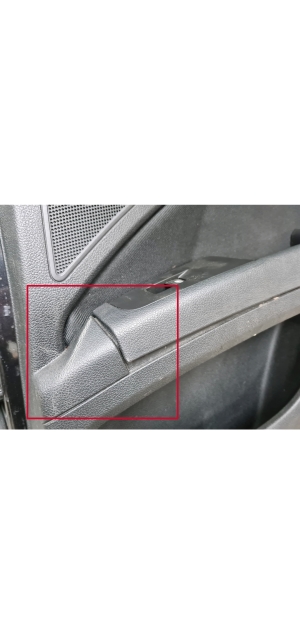 Skoda Superb (2008–2015) Rear side doors and their parts - 5