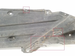 Mercedes Benz SLK-Class 172 (2011–2026) Unterbodenschutz A1726190038 - 3