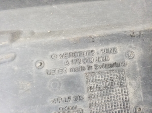 Mercedes Benz SLK-Class 172 (2011–2026) Unterbodenschutz A1726190038 - 2