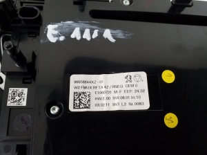 Peugeot 508 (2010–2017) Heater control panel 96656644XZ - 2