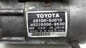 TOYOTA Yaris (1999–2005) Starter 281000J010 - 3