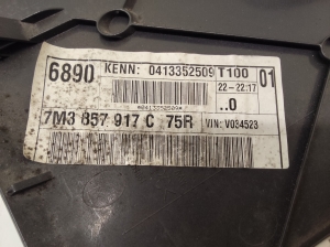 Volkswagen Sharan (1995–2010) Other dashboard part 7M3857917C - 4
