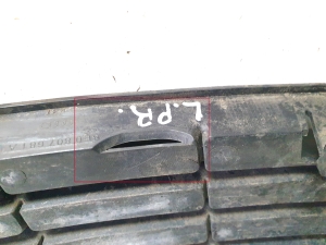 AUDI A4 B6 (2000–2005) Front bumper lower grille 8E0807681A - 3