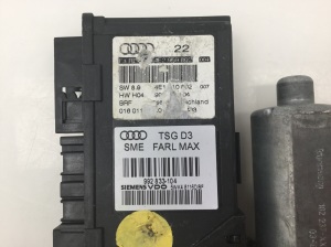 AUDI A8 D3 (2002–2010) Esiukse aknatõstuki mootor 4E1910802 - 3