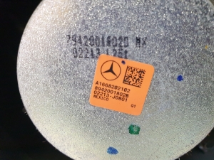 Mercedes Benz GL-Class 166 (2012–2015) Front door window regulator 924804110 - 2