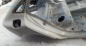   Rear fender and its parts  - A2906306400 