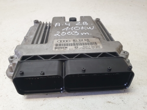 AUDI A4 B6 (2000–2005) Engine control unit 8E1910018 - 2