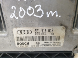 AUDI A4 B6 (2000–2005) Engine control unit 8E1910018 - 3