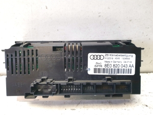 AUDI A4 B6 (2000–2005) Heater control panel 8E0820043AA - 2