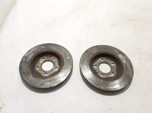 AUDI A5 (2016–2026) Rear brake disc 8W0615601C - 2