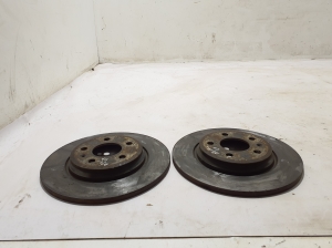 AUDI A5 (2016–2026) Rear brake disc 8W0615601C - 3
