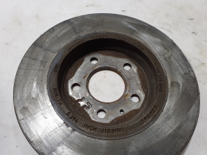 AUDI A5 (2016–2026) Rear brake disc 8W0615601C - 4
