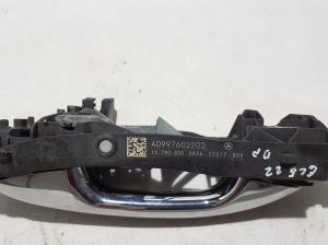 Mercedes Benz GLE-Class 167 (2019–2026) Front door external opening handle and its details - 3
