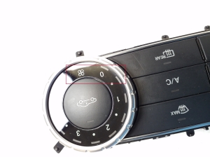 Mercedes Benz SLK-Class 172 (2011–2026) Heater control panel A1729008306 - 3