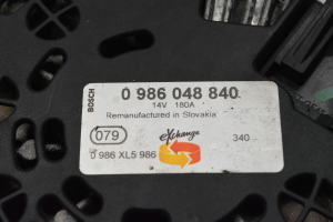 BMW 3 SERIES E90 (2004–2013) Alternator 0986048840 - 2