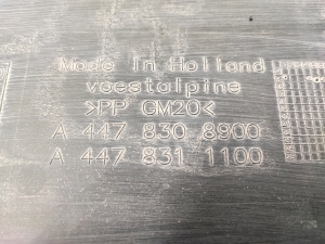 Mercedes Benz Vito 447 (2014–2026) Unterbodenschutz A4478308900 - 4