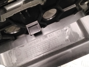 Volkswagen Golf VII (2012–2026) Dashboard 5G1857181A - 3