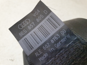AUDI A4 B6 (2000–2005) Sicherheitsgurt hinten 602879000 - 4
