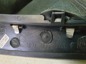 AUDI A4 B6 (2000–2005) Gear lever trim 8E0864261 - 5
