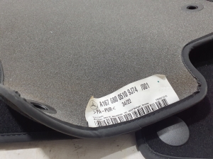 Mercedes Benz GLE-Class 167 (2019–2026) Floor mats A1676800510 - 3