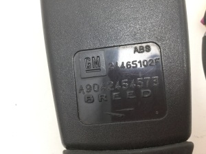 Opel Signum (2003–2008) Sicherheitsgurtschloss hinten 24465102F - 3