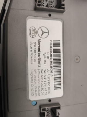 Mercedes Benz E-Class W213 (2017–2026) Control unit A2139002808 - 3