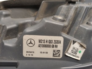 Mercedes Benz E-Class W213 (2017–2026) Eckleuchte hinten A2139068000 - 2