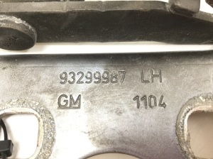 Opel Meriva (2003–2010) Kapoti hing 93299987 - 2