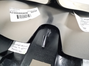 Mercedes Benz SL-Class 230 (2001–2012) Instrument cluster trim A2306805836 - 3
