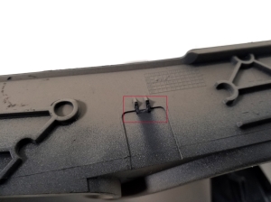Mercedes Benz SL-Class 230 (2001–2012) Instrument cluster trim A2306805836 - 4