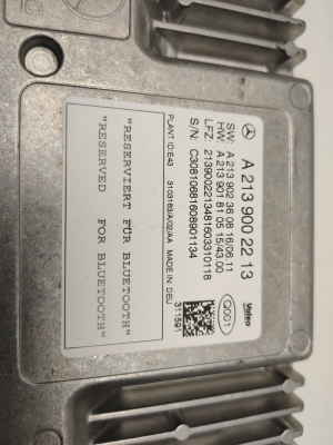 Mercedes Benz E-Class W213 (2017–2026) Parking system control unit A2139002213 - 2