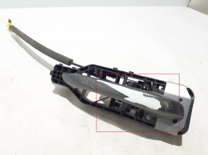 Porsche Cayenne (92A) (2017–2026) Front door external opening handle and its details - 3