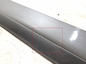 Porsche Cayenne (92A) (2017–2026) Rear side door molding 9Y0839096C - 4