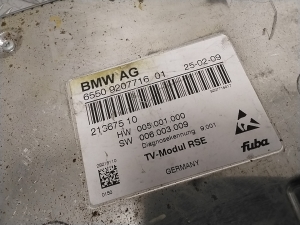 BMW 7 SERIJA F01 (2008–2015) Control unit 9207716 - 4