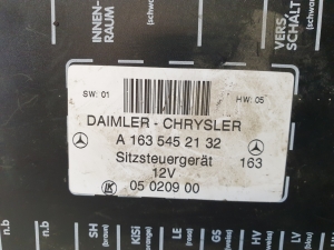 Mercedes Benz ML-Class 163 (1998–2005) Priekšējā sēdekļa vadības bloks A1635452132 - 6